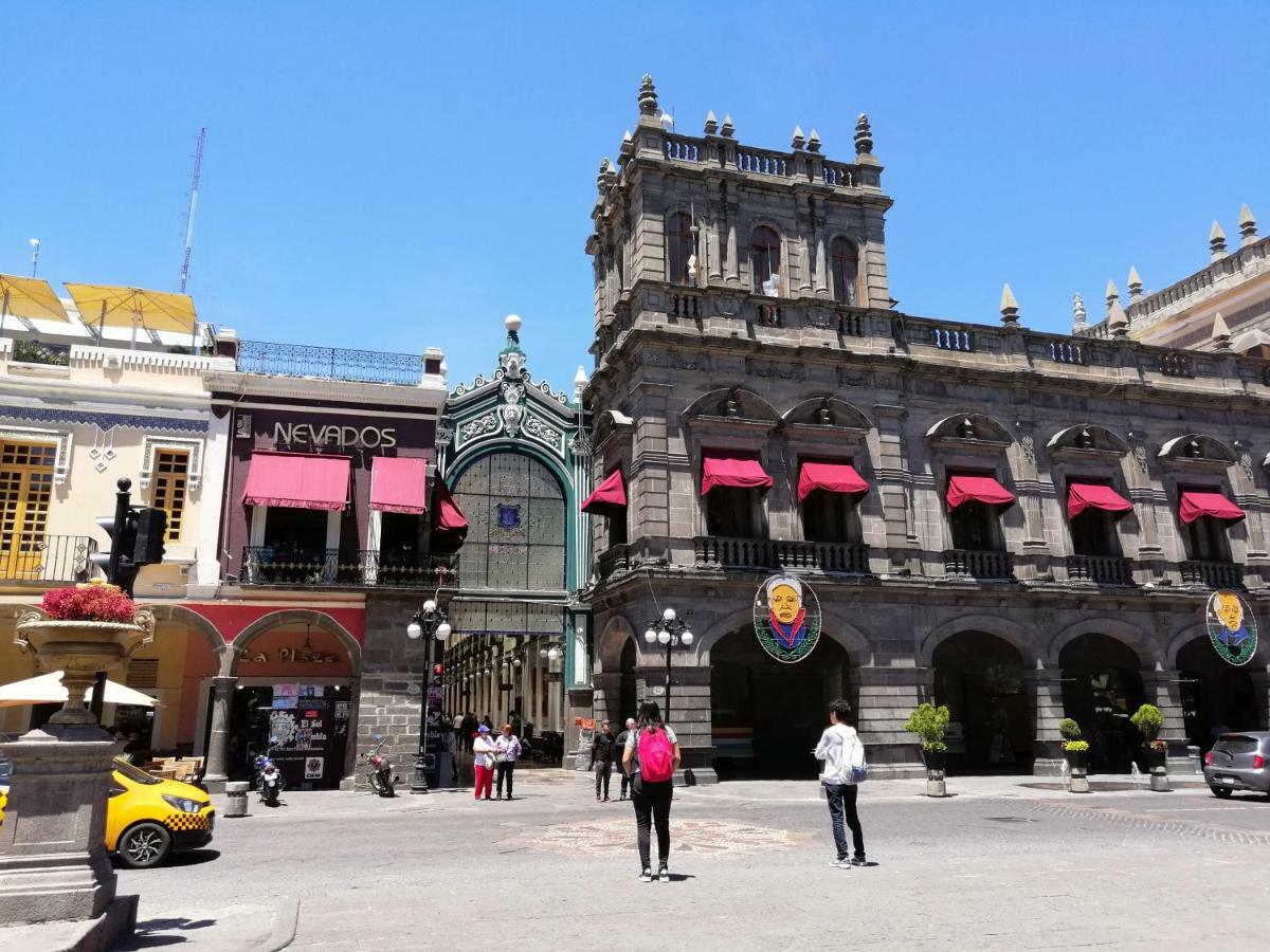 Hotel La Alhondiga Puebla de Zaragoza Esterno foto